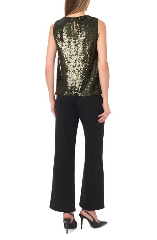 Halogenr Halogen(r) Sequin Shell Top In Green