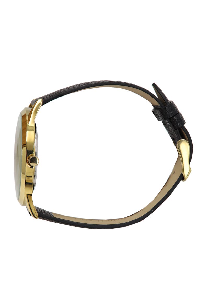 Minimalist Wafer Slim Round Watch- 40MM, Alternate, color, Champagne
