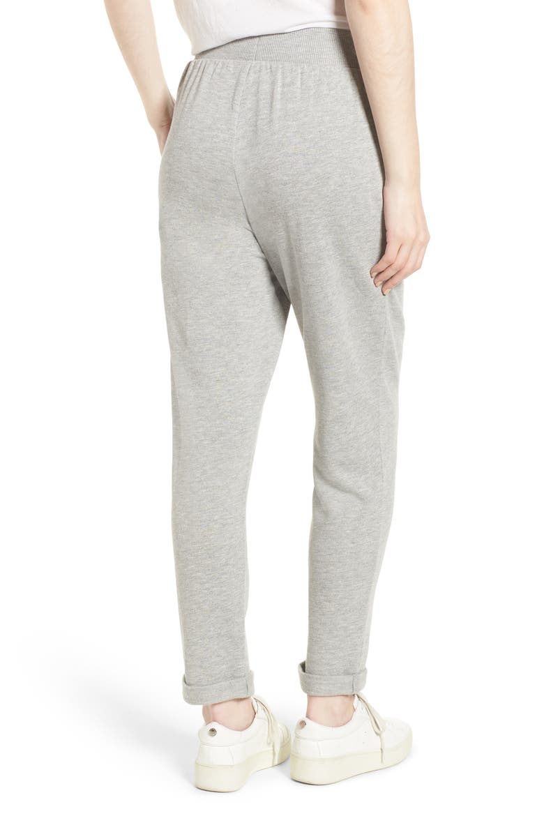 Fleece Lined Joggers, Alternate, color, GREY MEDIUM HEATHER