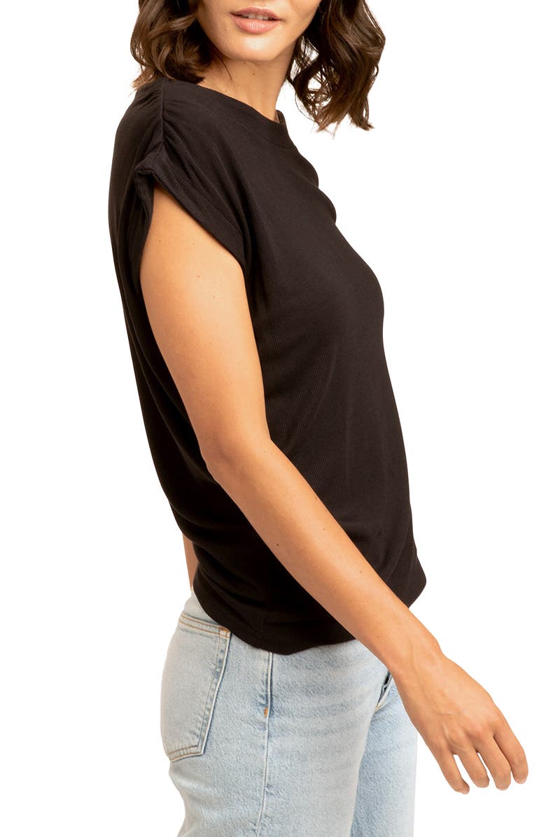 Threads 4 Thought Leoni Feather Ribbed One Shoulder T-Shirt, Alternate, color, 