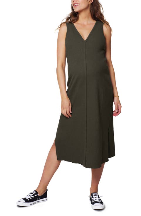 Ingrid & Isabel® Everywhere Midi Column Maternity Dress