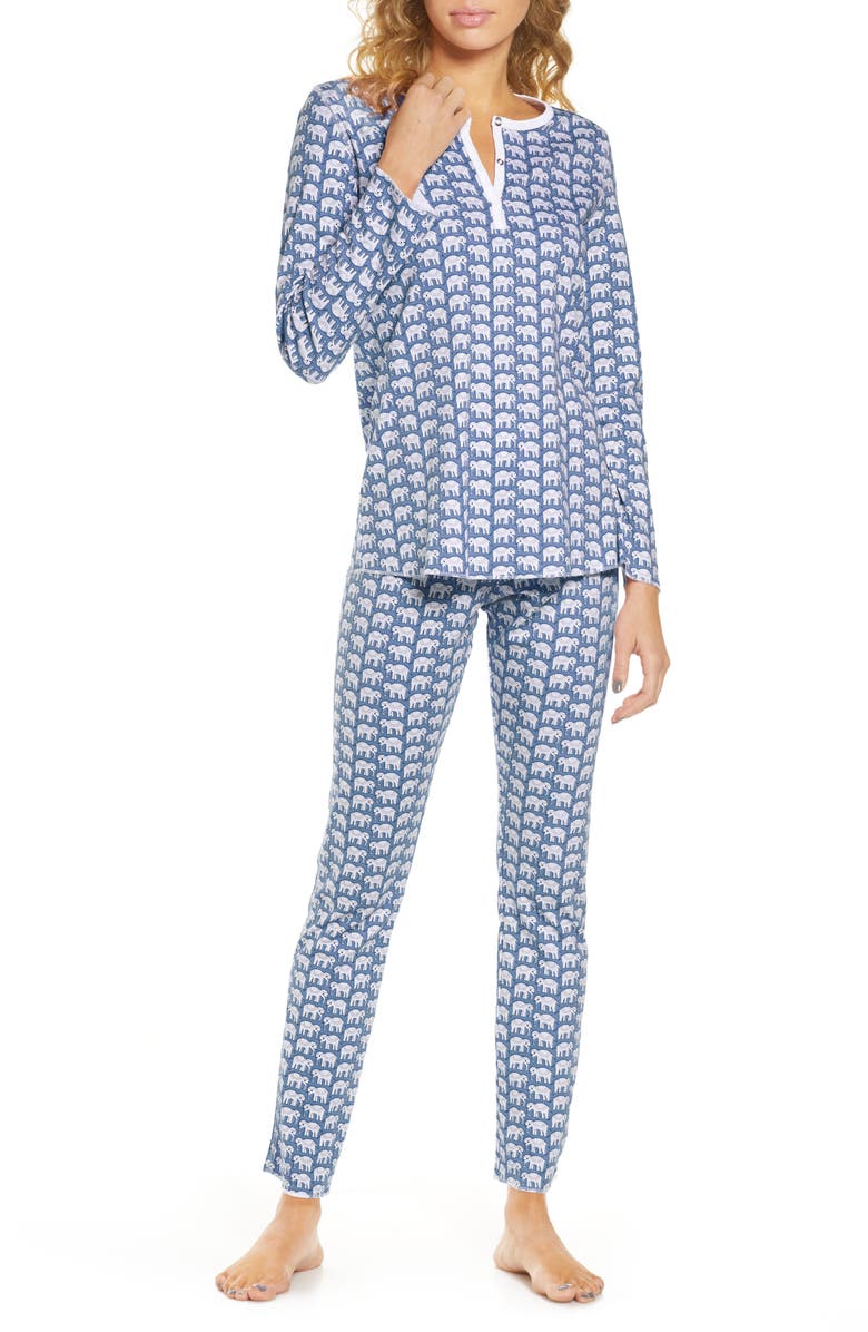 Roller Rabbit Hathi Pajamas, Main, color,