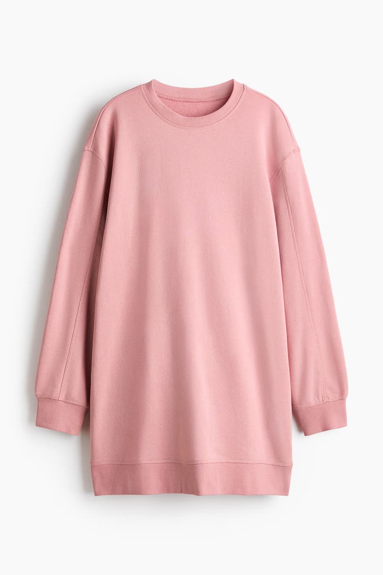 Sweatshirt dress, Alternate, color, Pink