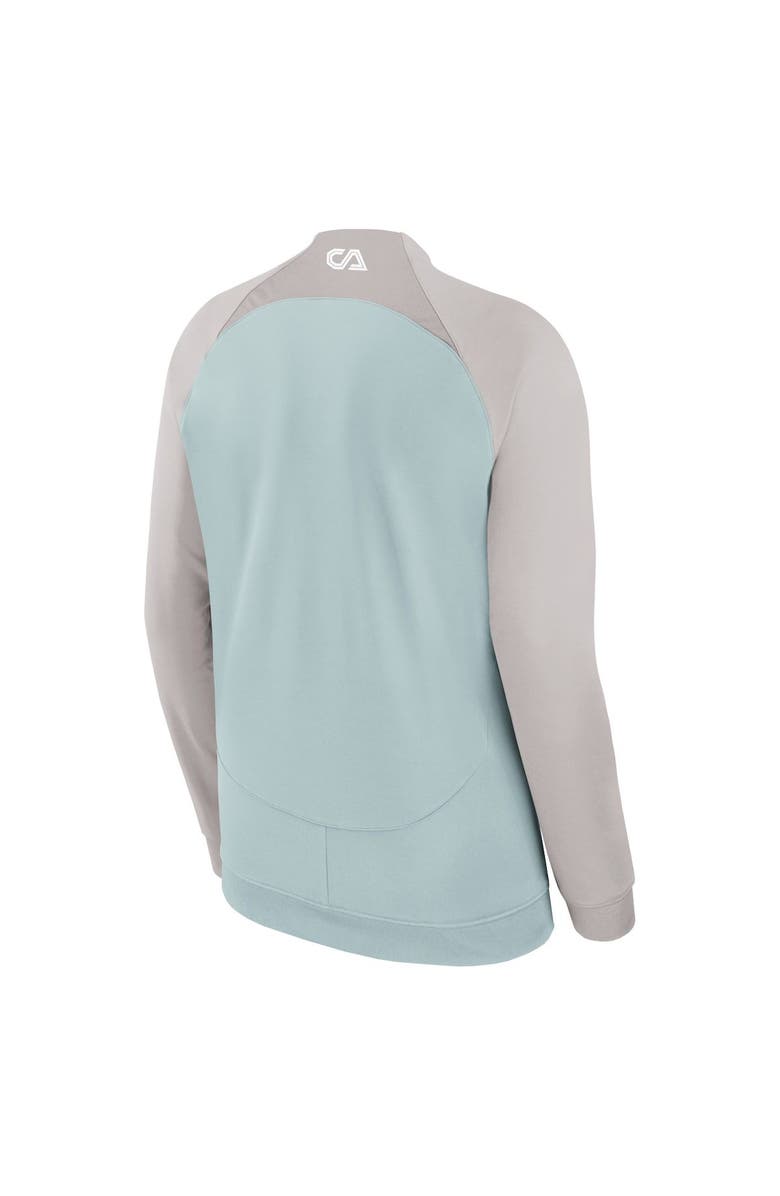 Nike Men's Nike Gray Club America Academy Pro Anthem Raglan Performance Full-Zip Jacket, Alternate, color, 