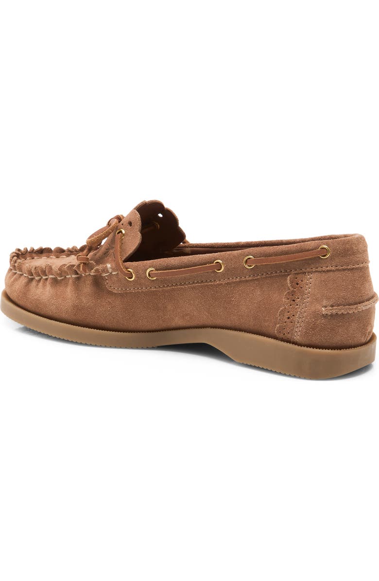 Free People Lagoon Cutout Boat Shoe, Alternate, color,