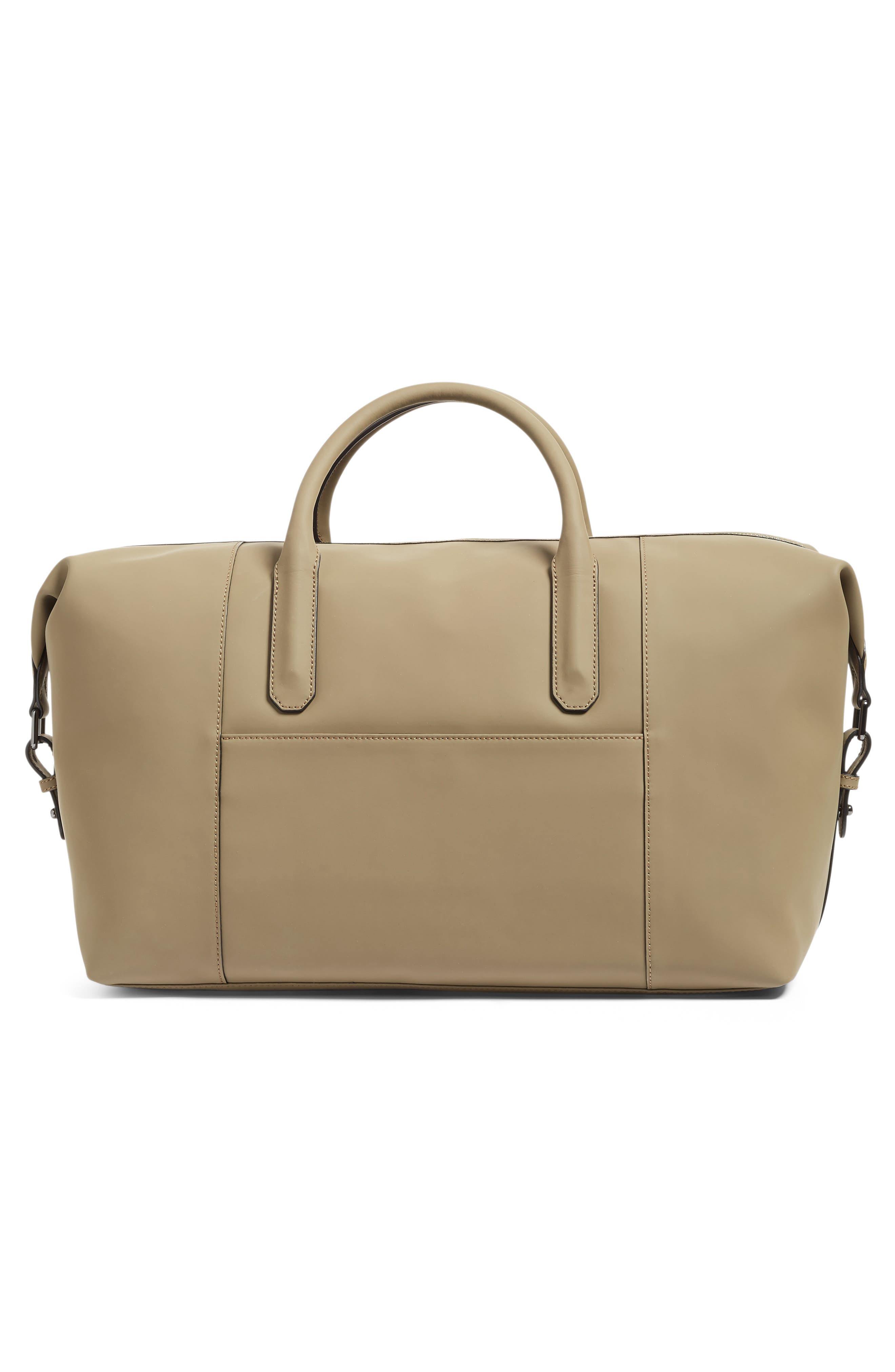 Ted Baker London Cronos Leather Duffel Bag, Alternate, color, 