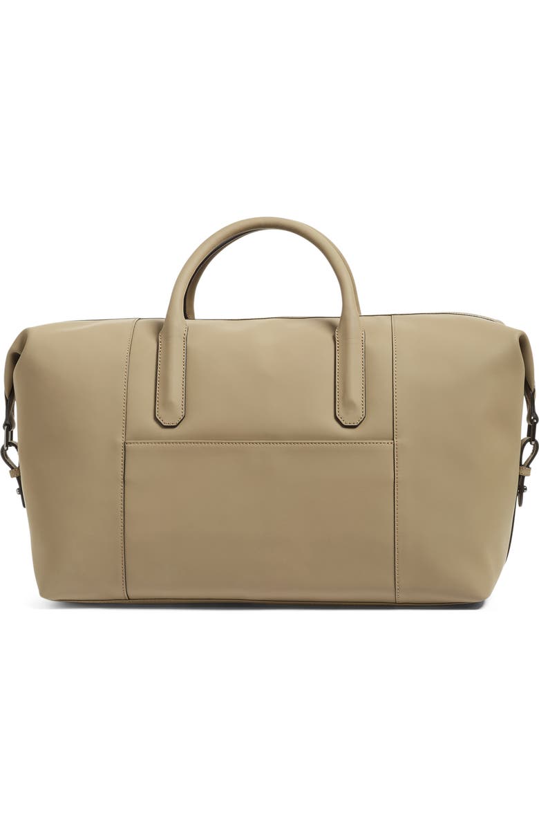 Ted Baker London Cronos Leather Duffel Bag, Alternate, color,