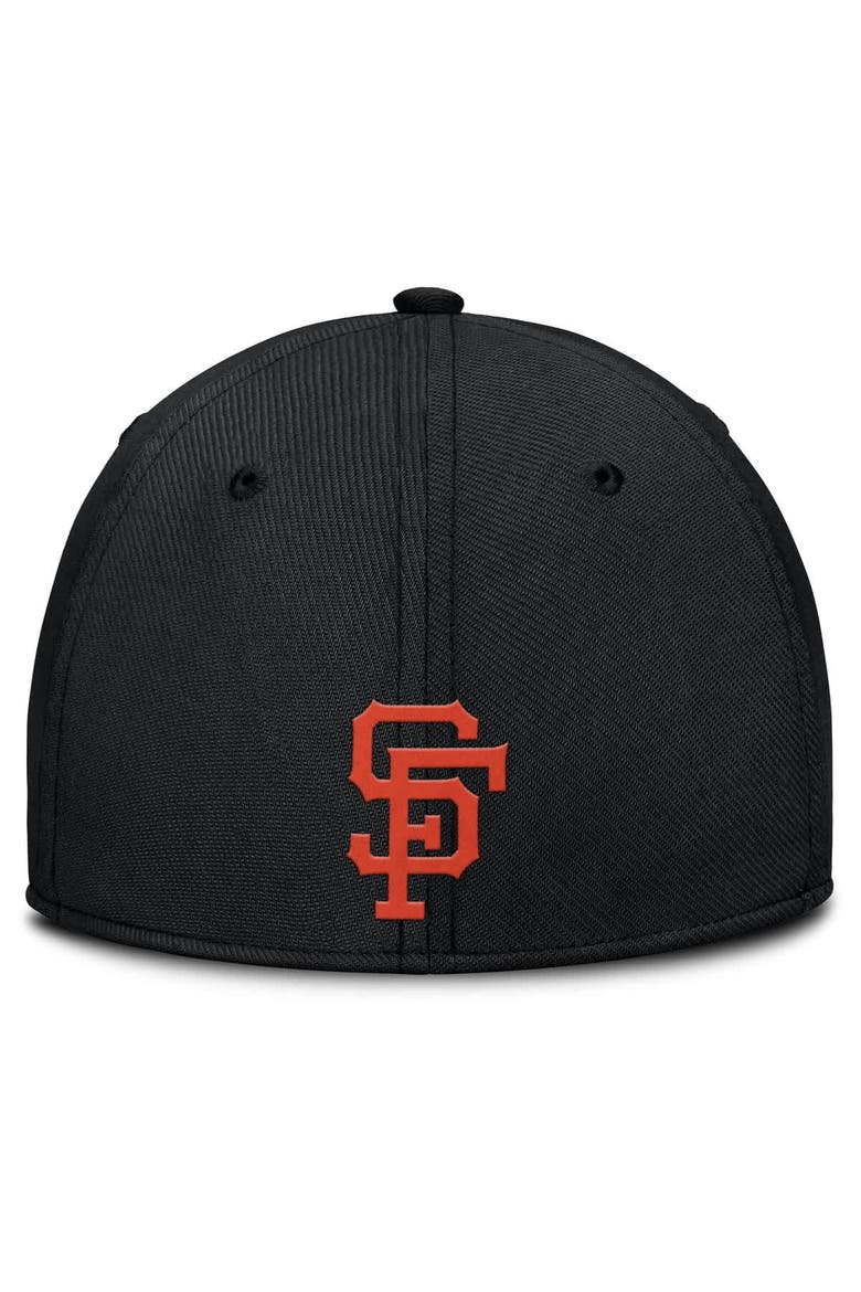 Men's Nike Gray/Black San Francisco Giants Rise Swoosh Performance Flex Hat, Alternate, color, Gray