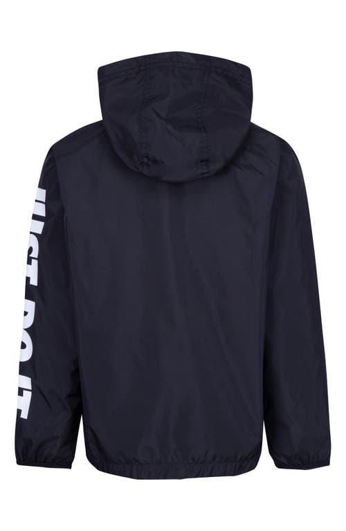 Nike Kids' Just Do It Windrunner Jacket In Black