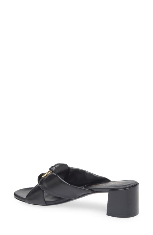 Stuart Weitzman Cece Block Heel Sandal In Black