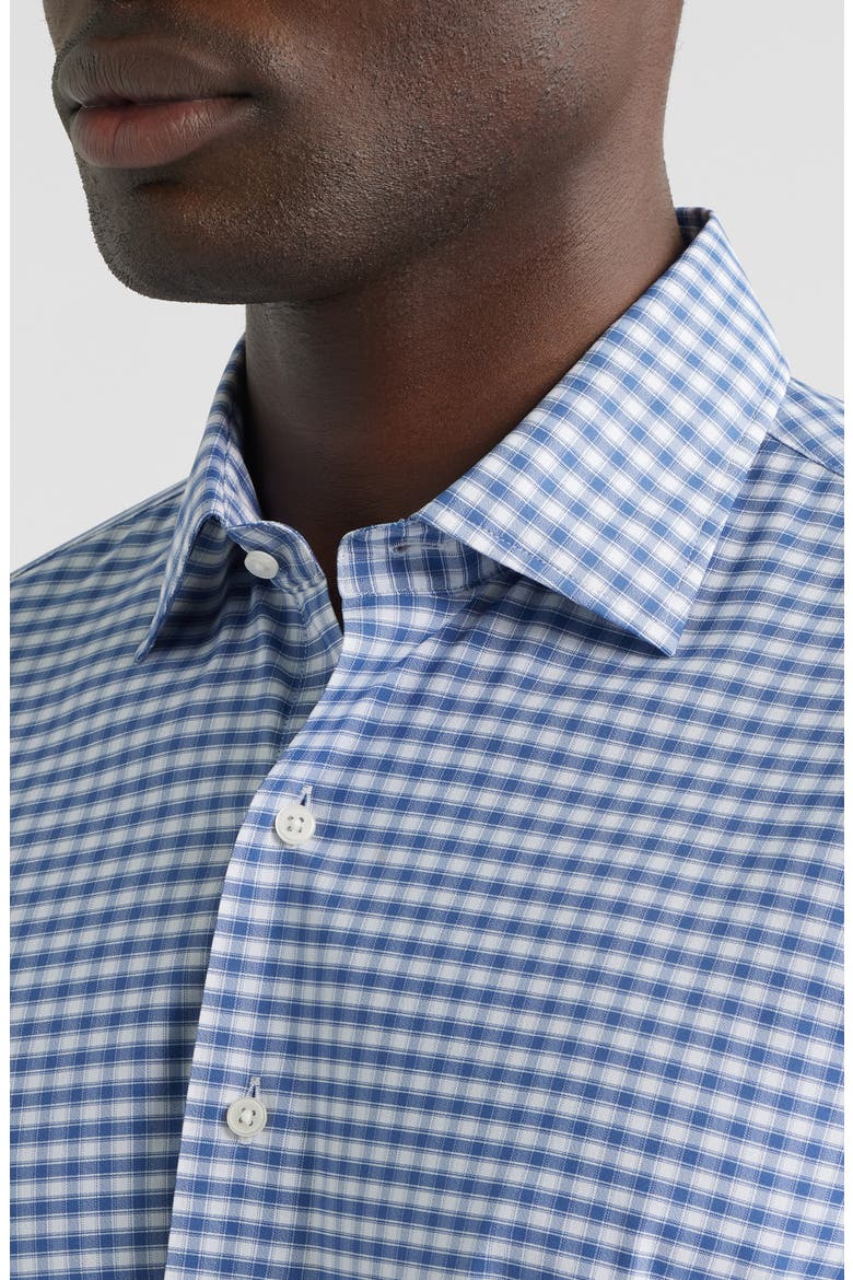 Lewis Performance Twill Button-Up Shirt, Alternate, color, WINDSOR BLUE