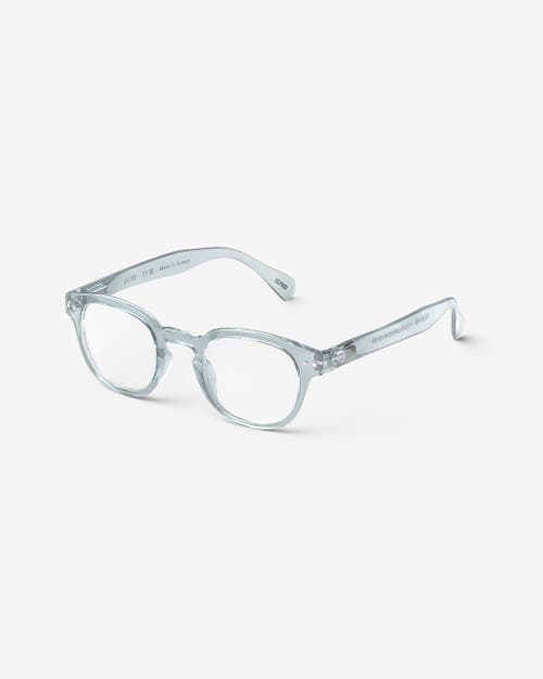 Izipizi #c 49mm Square Reading Glasses In Blue