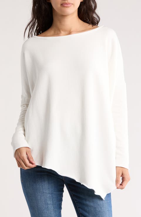 Asymmetric Hem Sweater