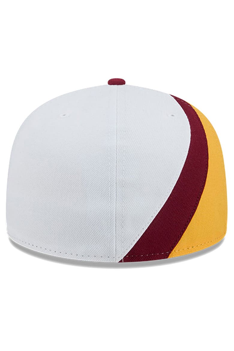 Men's New Era Gold/Burgundy Washington Commanders Shock 59FIFTY Fitted Hat, Alternate, color, Gold