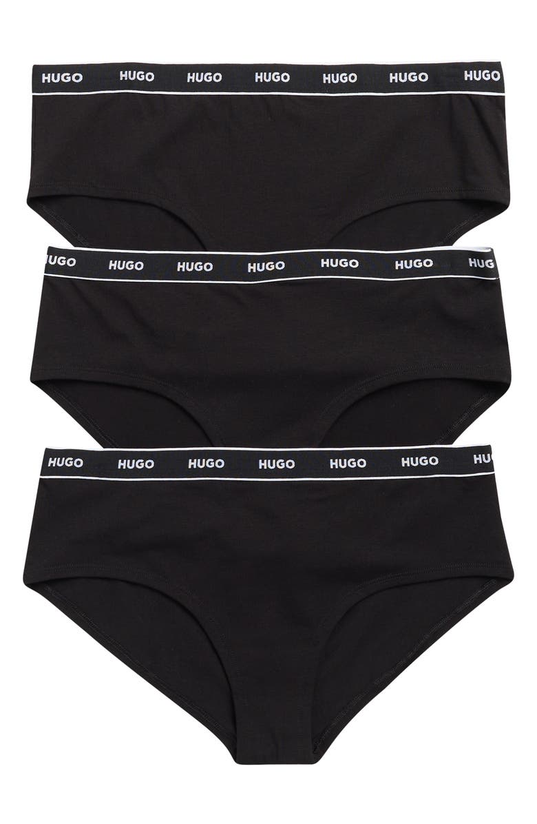 BOSS Triplet String Hipsters, Main, color, Black