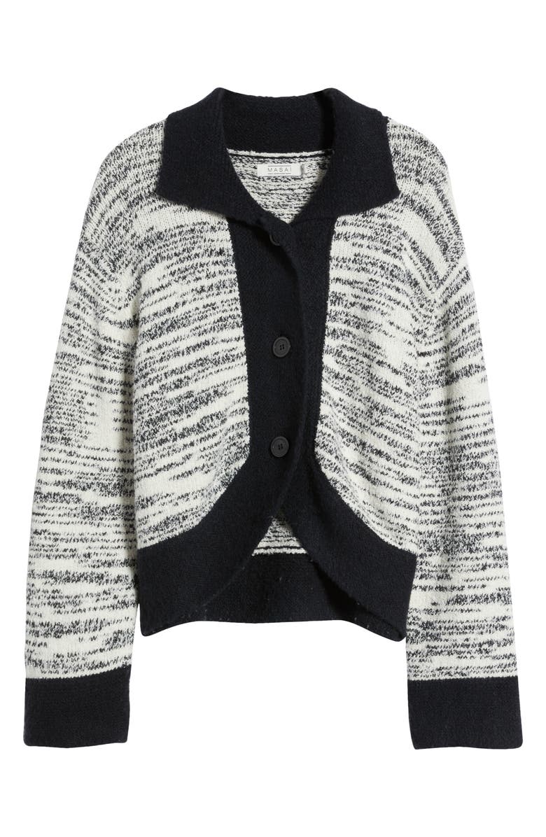 Masai Copenhagen Luvia Collar Cardigan, Alternate, color,