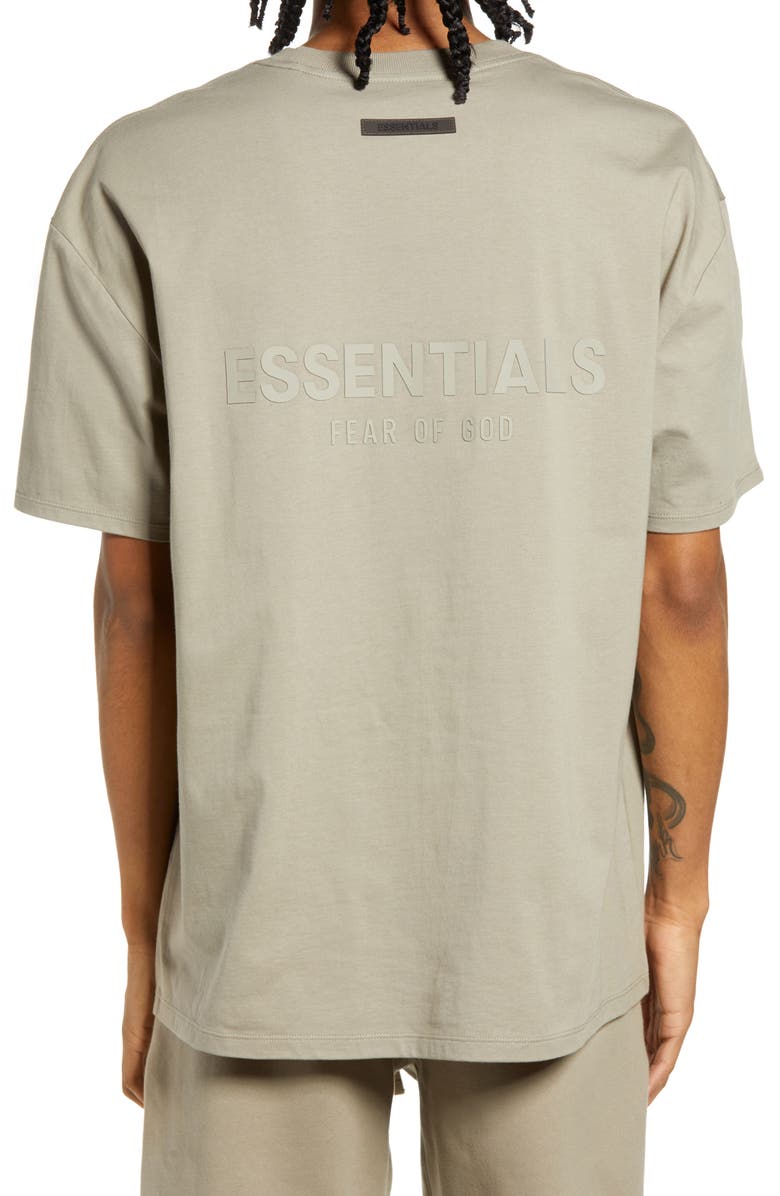 PacSun Fear of God Essentials Unisex Logo Graphic Tee, Alternate, color, 