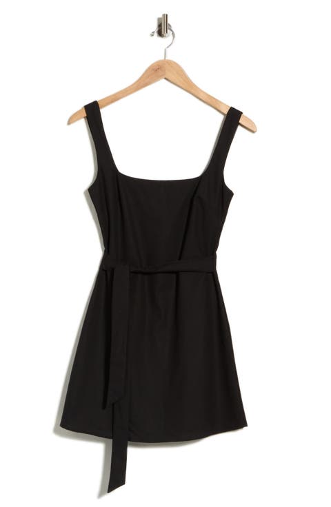 Devinn Sleeveless Cotton & Linen Romper