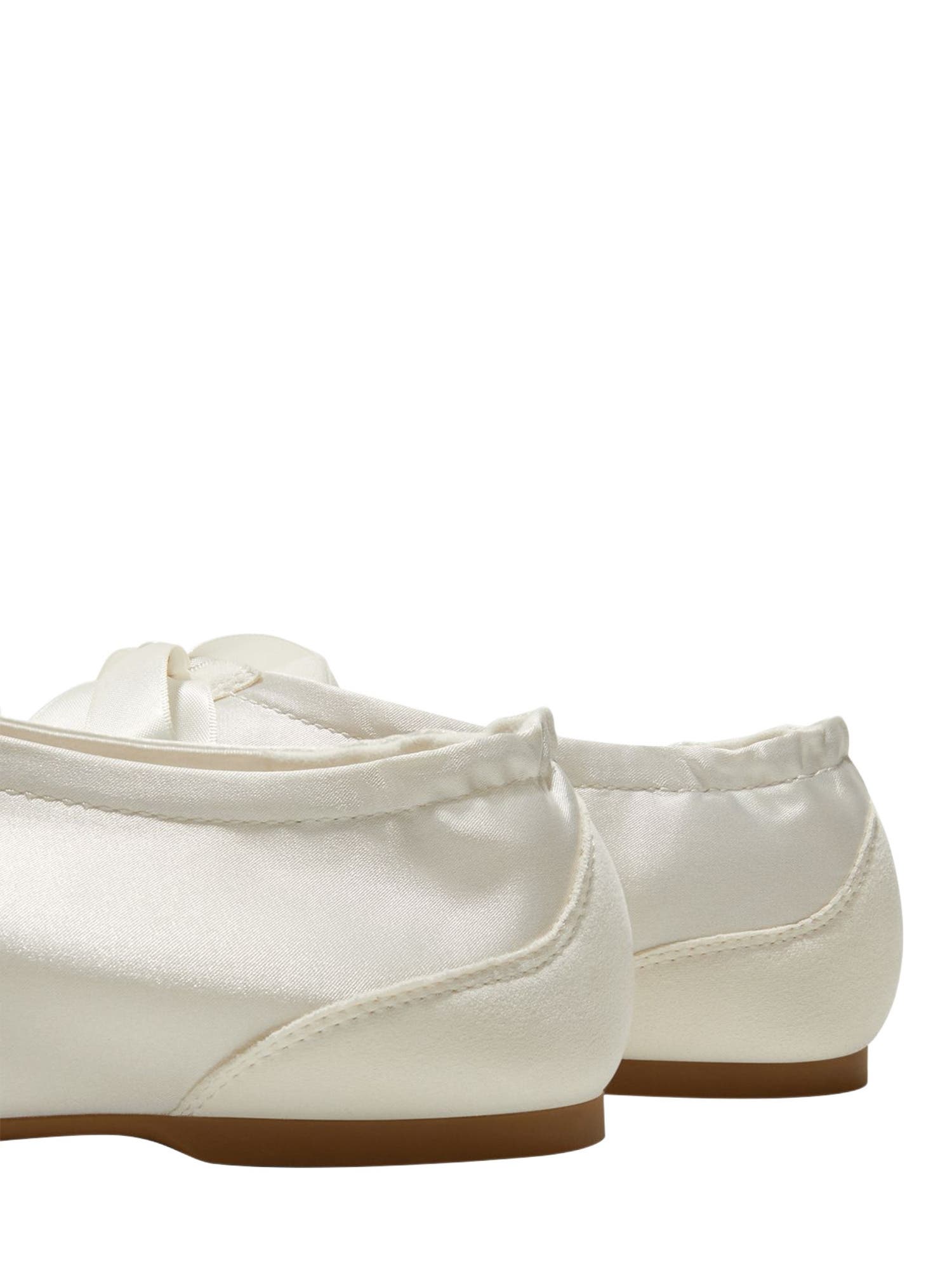 Cristina Square-Toe Lace-Up Satin Sneakerina, Alternate, color, Light Gold