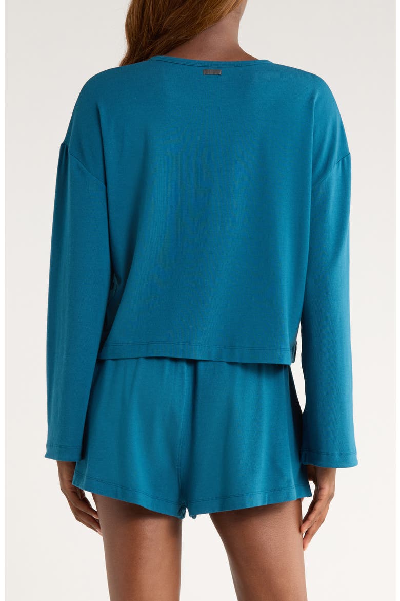 Slumberknit™ Pajamas, Alternate, color, PIQ TEAL