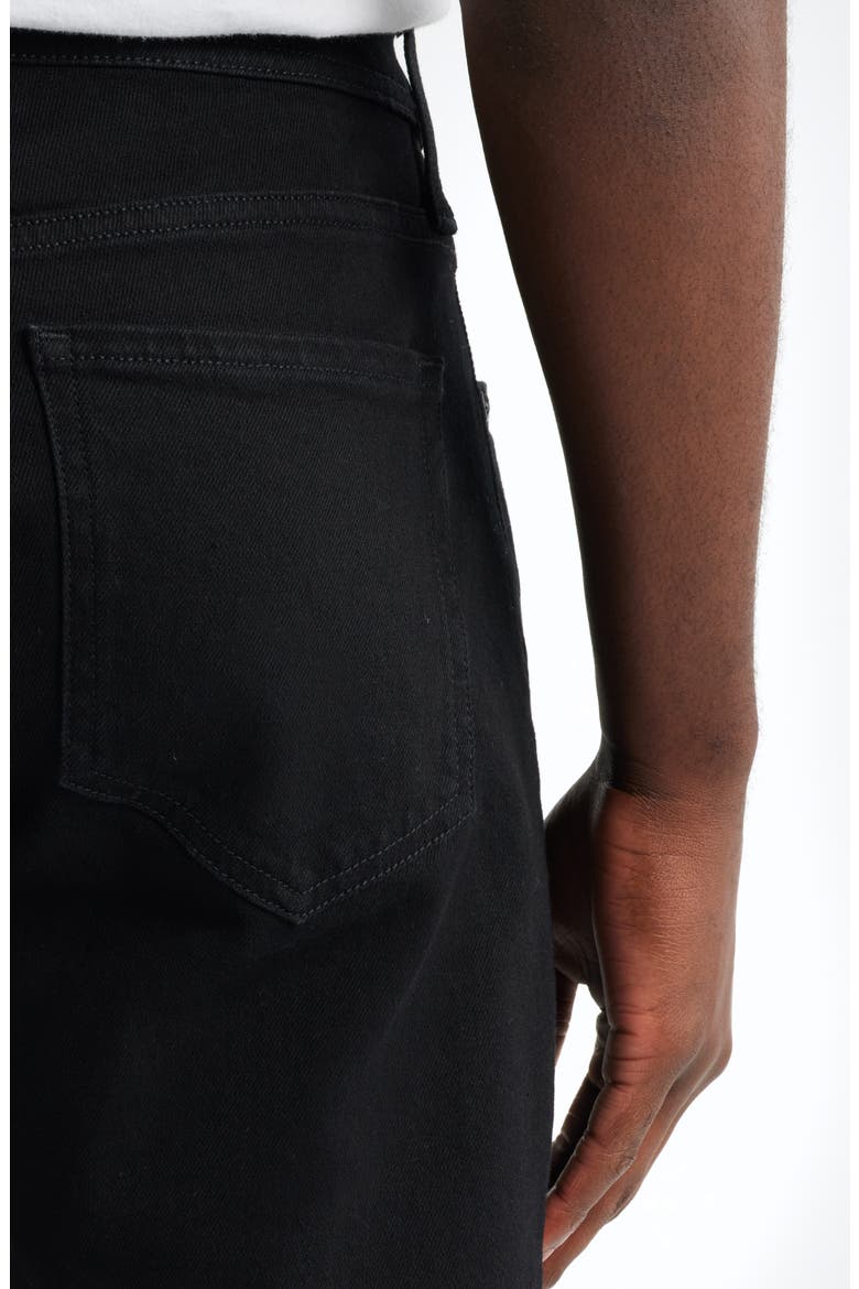 Slim Straight Leg Jeans, Alternate, color, CARBON BLACK