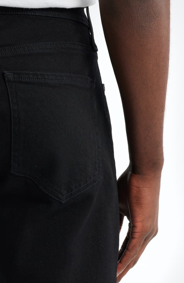 Nordstrom Slim Straight Leg Jeans, Alternate, color, Carbon Black