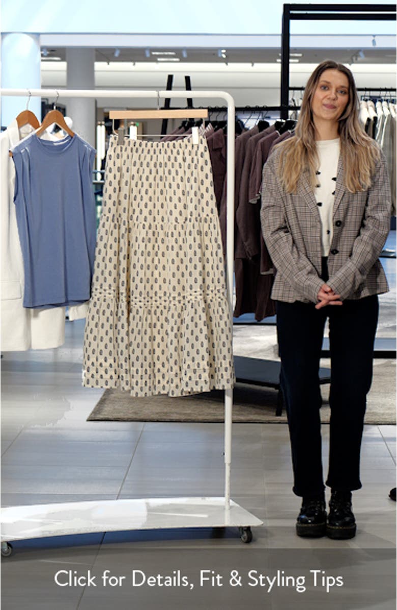 Tiered Maxi Skirt, sales video thumbnail