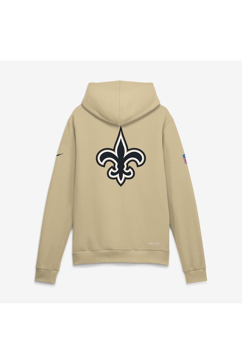 Men's Nike Gold New Orleans Saints Standard Issue Replay Officials Alternate Dri-FIT Hoodie, Alternate, color, Gold