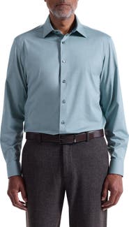 Bugatchi Jimmy OoohCotton® Button-Up Shirt