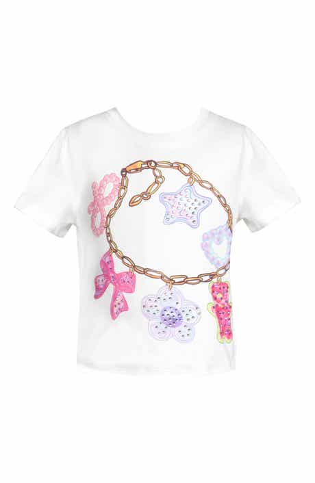 Baby Sara Kids' Charm Bracelet Graphic T-Shirt