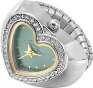 Jessica Simpson Heart Ring Watch, 20mm
