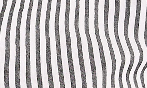 Tommy Bahama Palisade Isles Stripe Cotton Poplin Button-up Shirt In Black