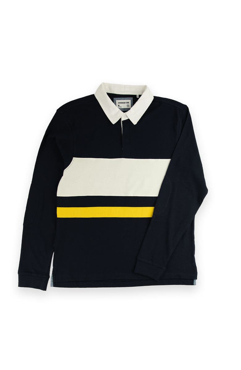 Sovereign Code Thesis Collar Knit Shirt, Main, color, Naval Academy