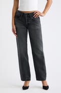 MOUSSY VINTAGE Irwin Low Rise Straight Leg Jeans
