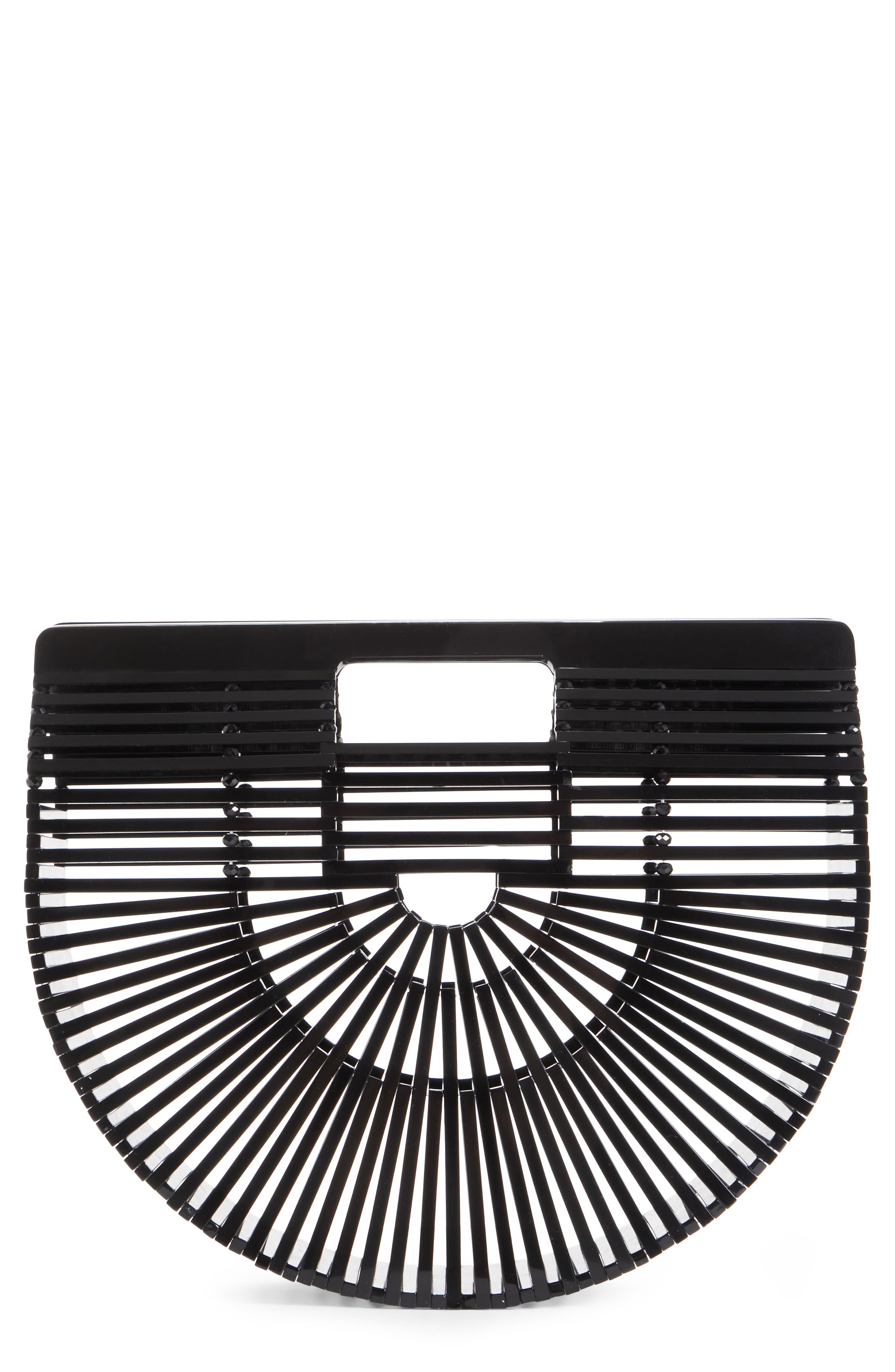 Small Ark Handbag, Main, color, BLACK