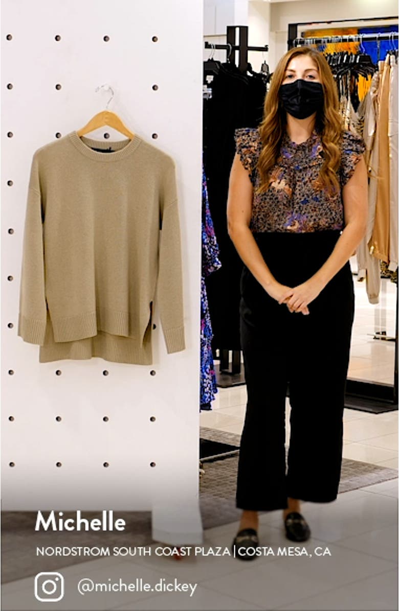 Cashmere Boyfriend Sweater, sales video thumbnail