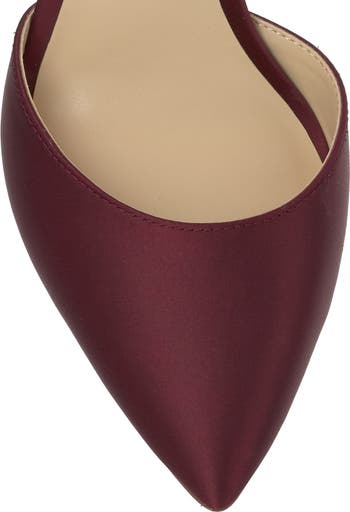 Phindies Ankle Strap Pointed Toe Pump