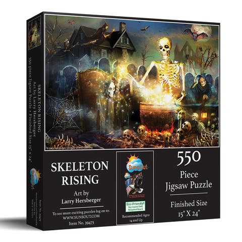 Skeletons Rising 550 piece Jigsaw Puzzle for Adults