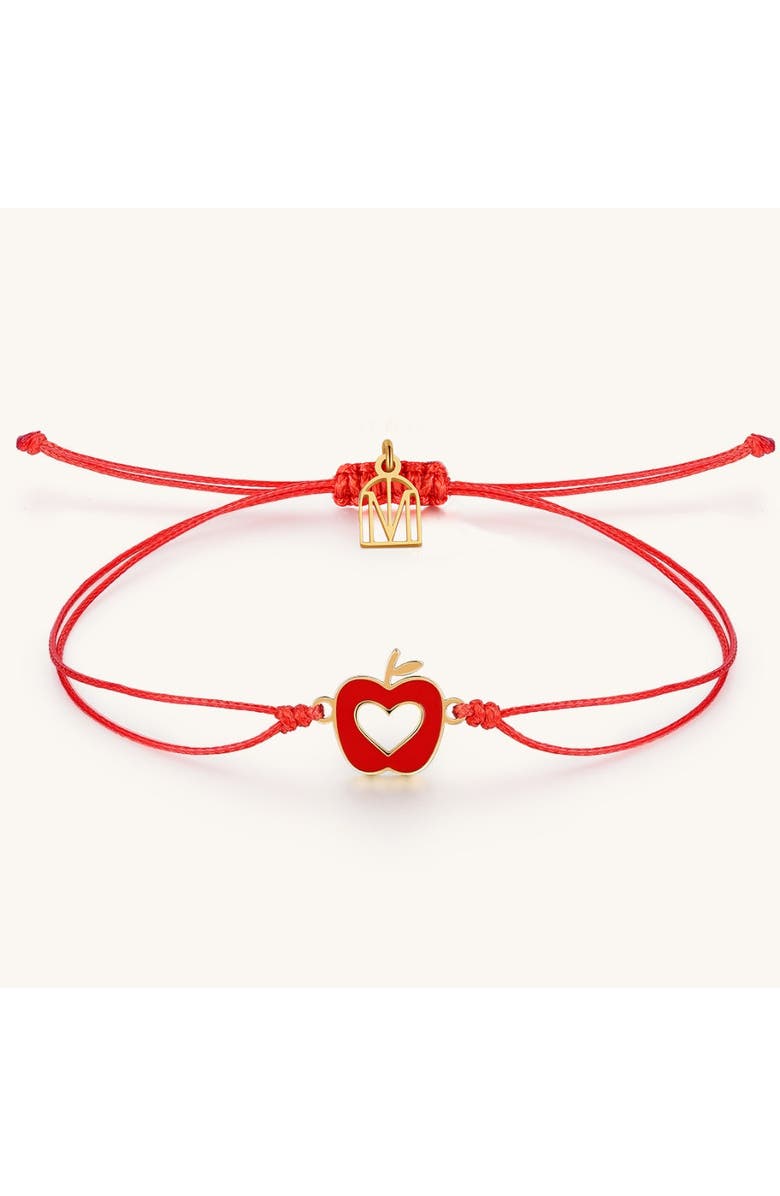 Mantra Thread for Teachers Teach Love Inspire bracelet, Main, color, Yellow Gold