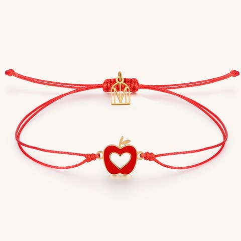 Thread for Teachers Teach Love Inspire bracelet
