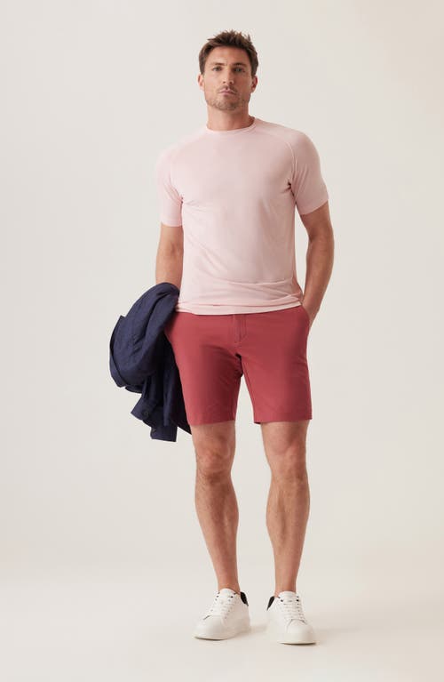 Shop Deke Galaxy Ultra 4x Stretch Twill Bermuda Shorts In Nantucket Red