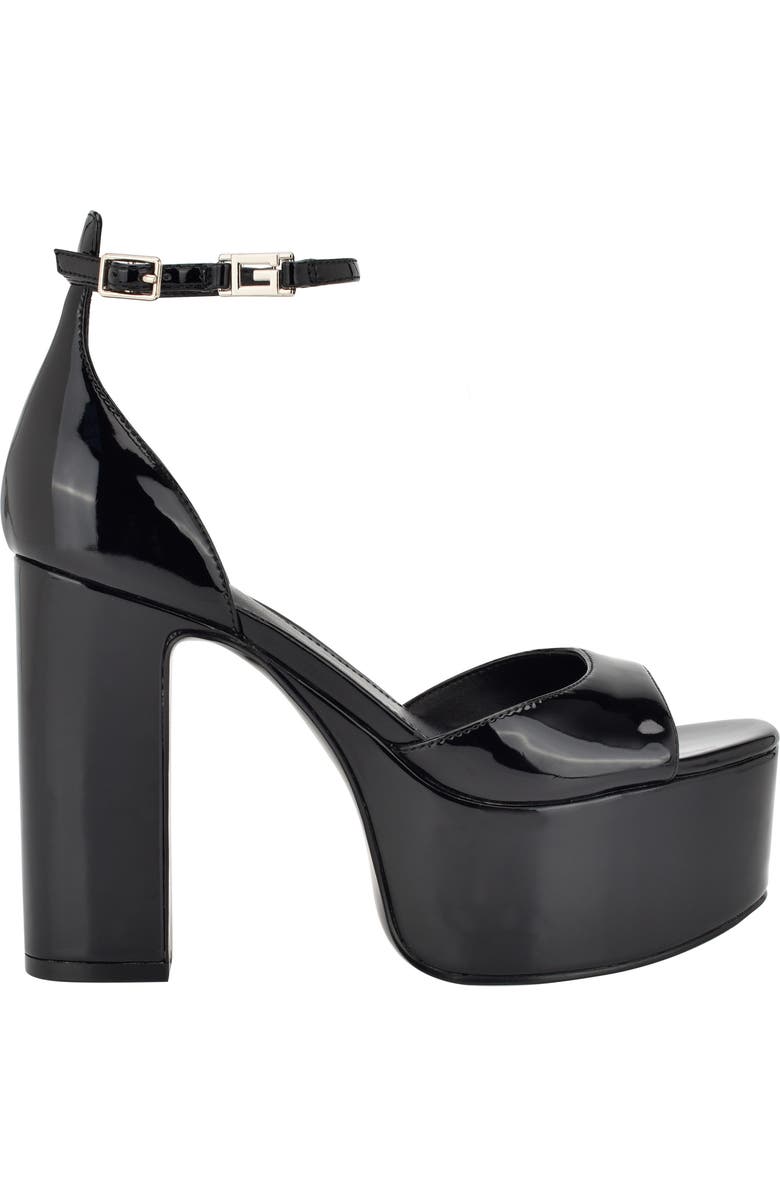 GUESS Selima Ankle Strap Platform Sandal, Alternate, color,