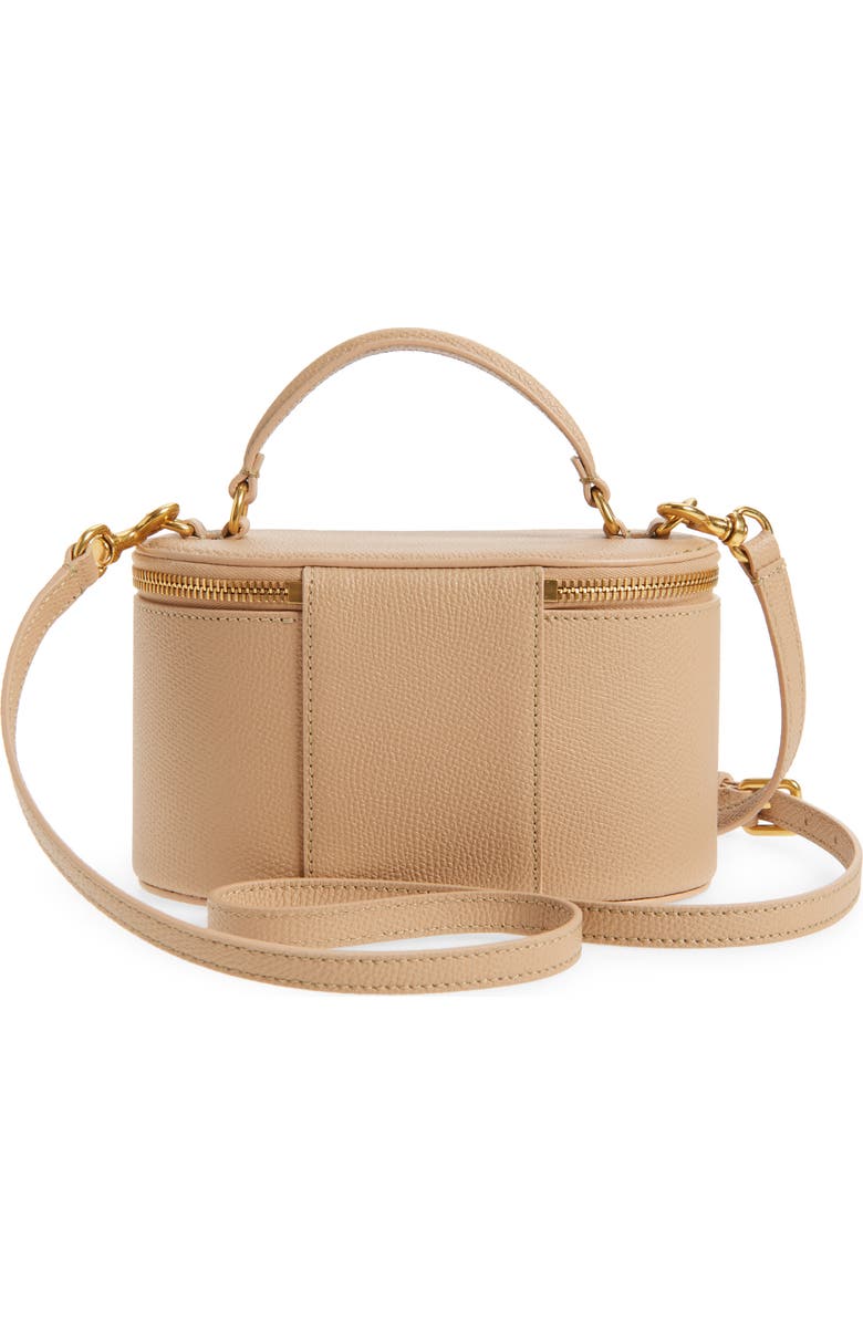 Valentino Garavani VLOGO Signature Leather Vanity Case, Alternate, color, Rose