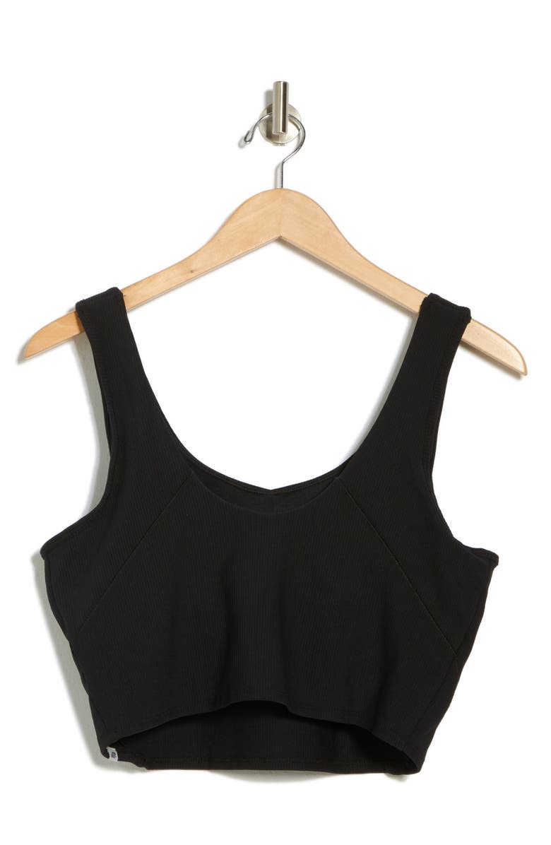 MARIKA Cate Ribbed Longline Sports Bra, Alternate, color,