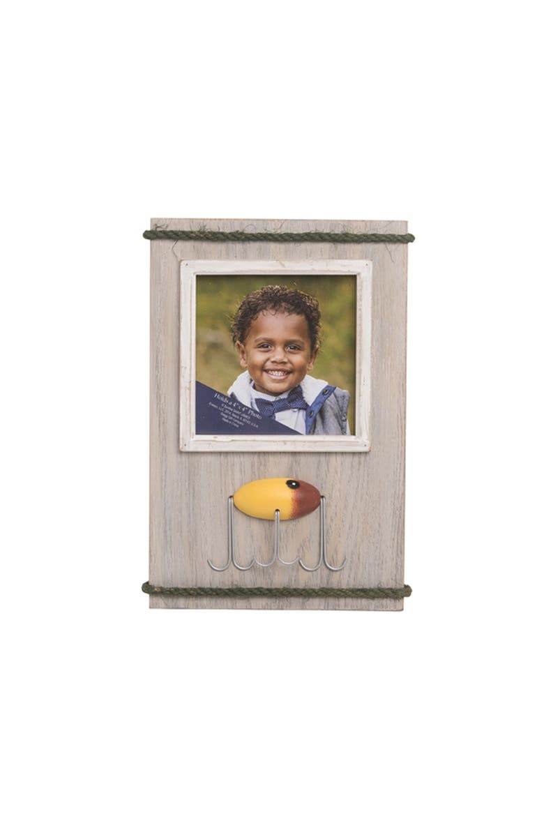 Lure Wood Photo Frame Picture Holder, Main, color, Beige