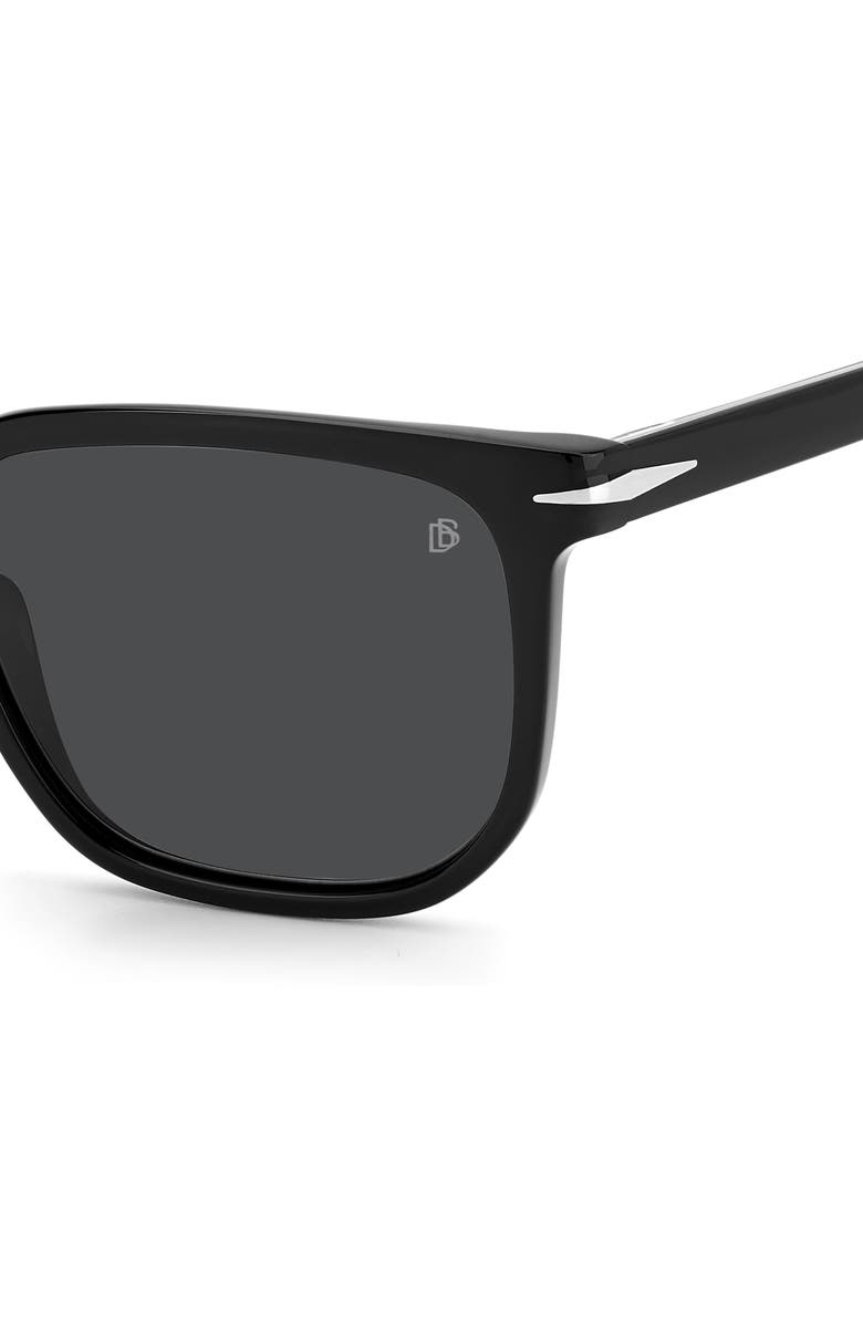 David Beckham Eyewear 54mm Square Sunglasses, Alternate, color, 