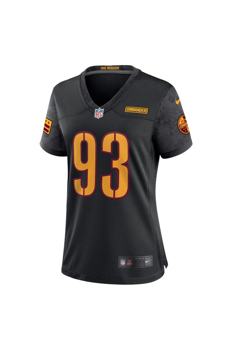 Women's Nike Jonathan Allen Black Washington Commanders Alternate Game Player Jersey, Alternate, color, Black