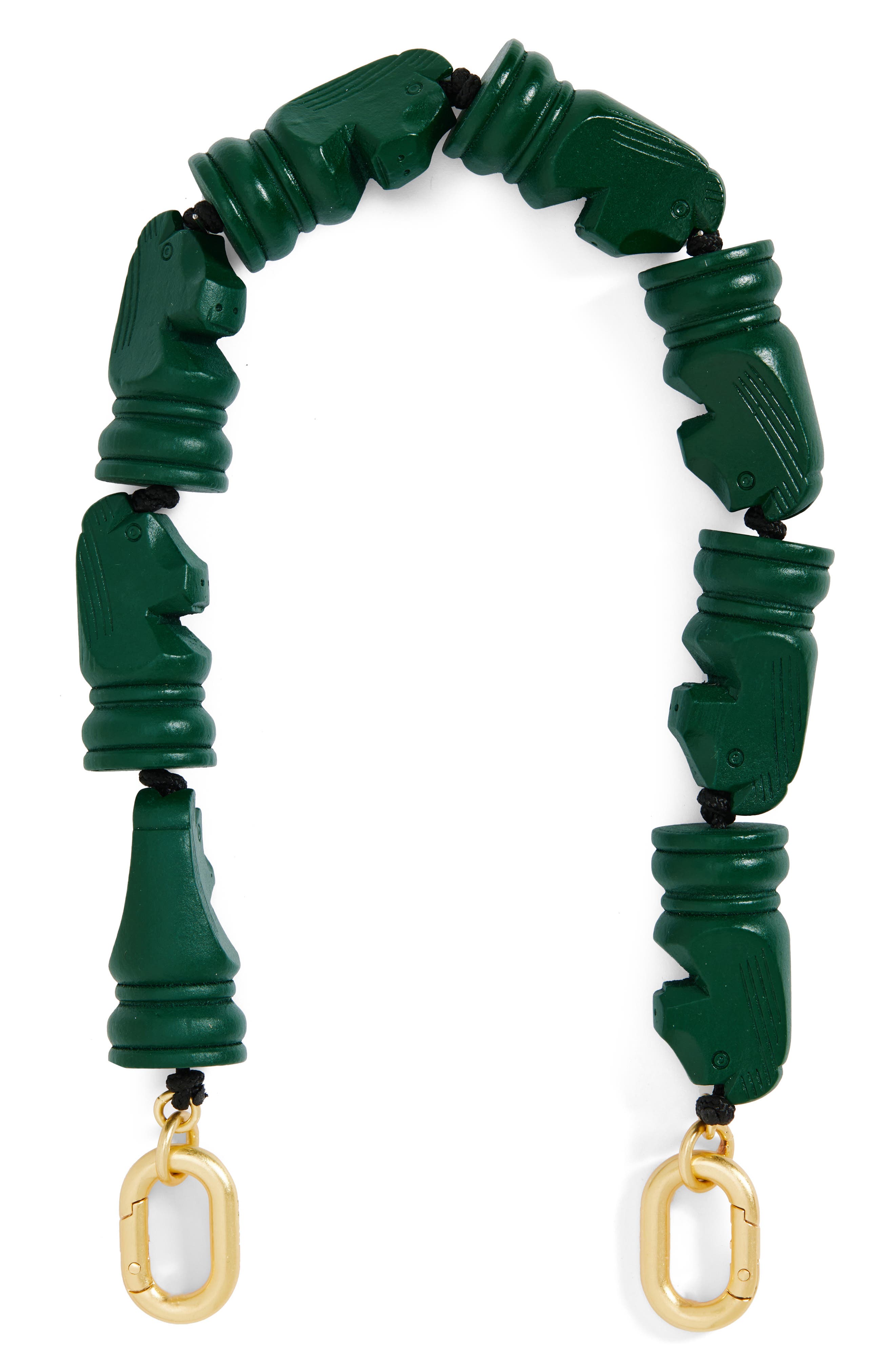 Clare V. Knights Shortie Strap, Main, color, 