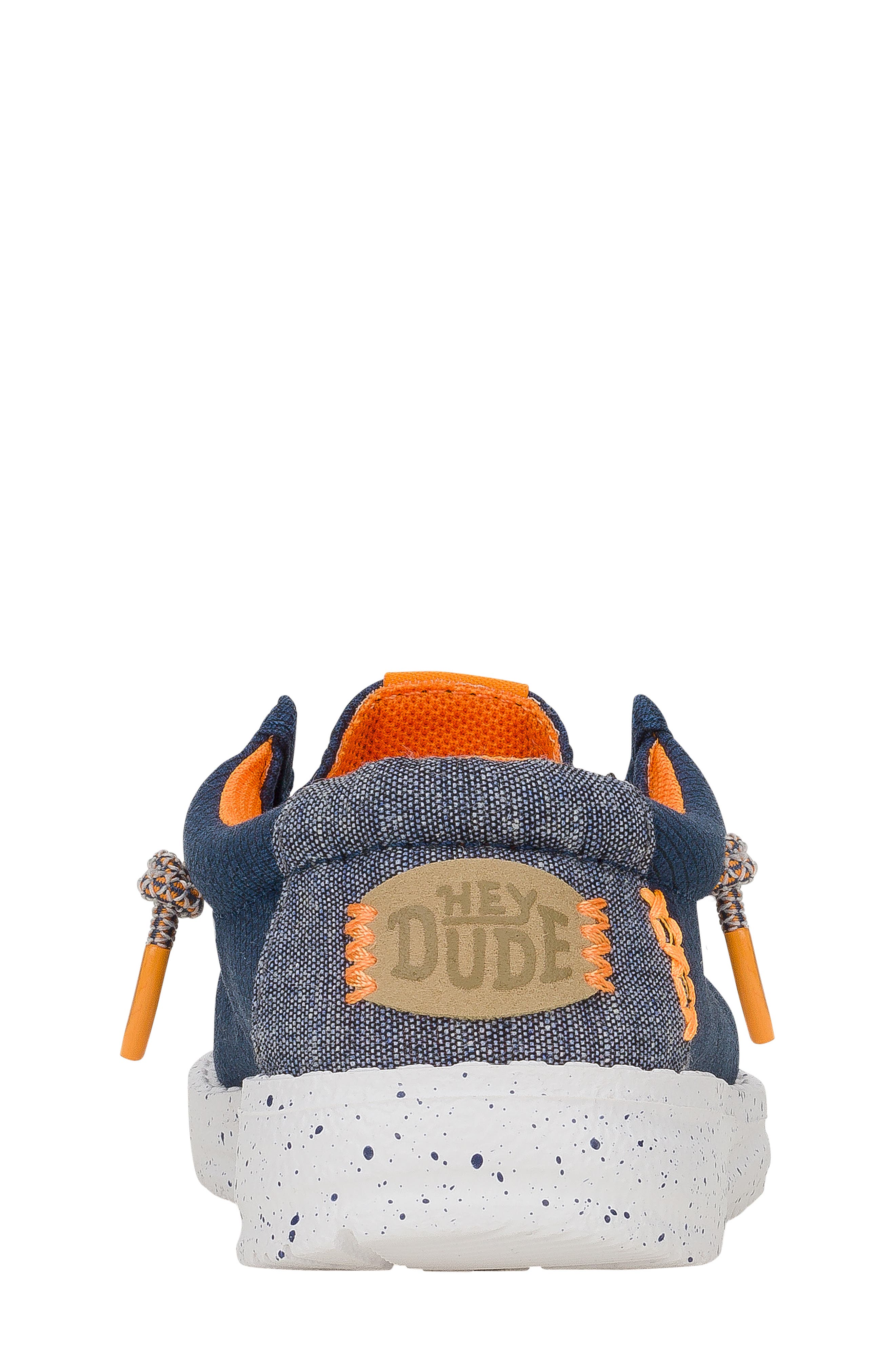 Hey Dude Kids' Wally Sport Grid Sneaker, Alternate, color, Navy Blue