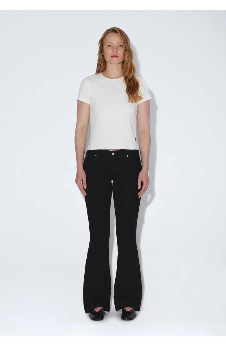 Dr. Denim Kily Low Bootcut Jeans, Alternate, color, Solid Black